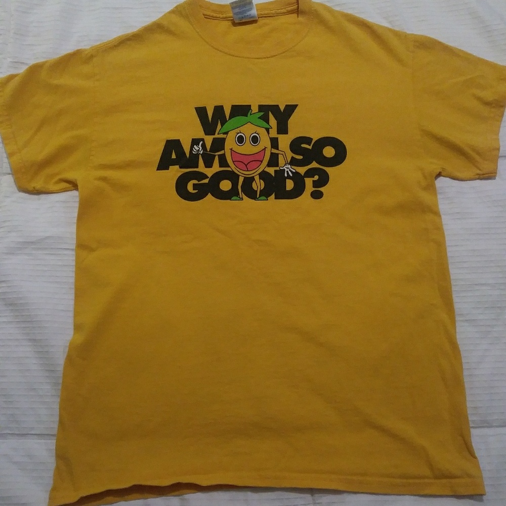 Vintage T-Shirt Yellow Men's M